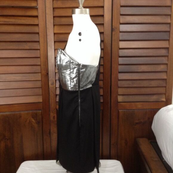 Asilio Black Mini Dress Can't Leave Her Mini Dress Size US 8 - Picture 3 of 8